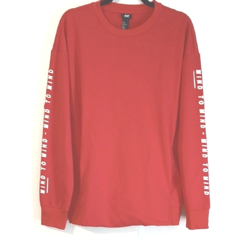 H&M "Mind To Mind" Sweatshirt in Size Medium